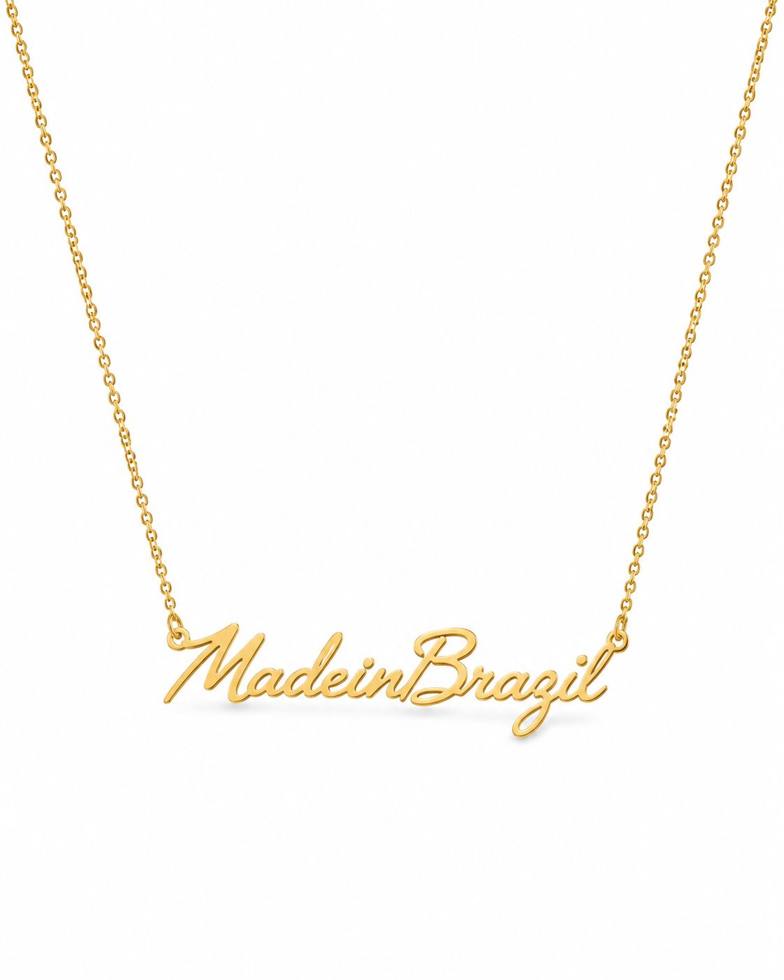 Colar de Ouro Made In Brazil Meet Me